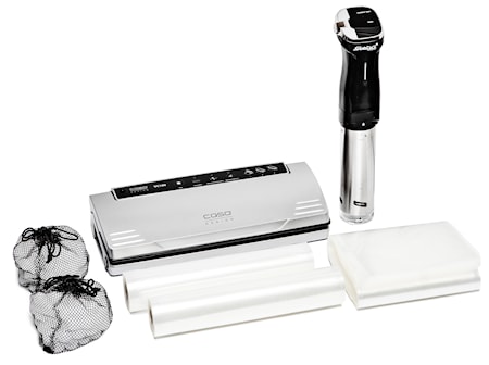 Sous Vide-Paket med Cirkulator Vakuumförpackare & Tillbehör
