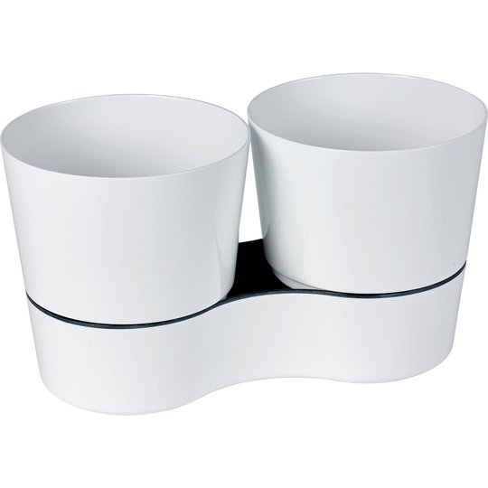 Rosti Mepal Örtkruka Twin Dia 13 cm - Vit