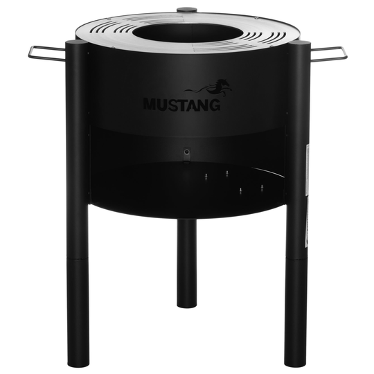 Mustang Oakdale eldstad, svart