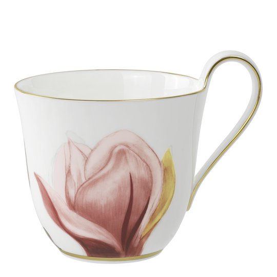 Royal Copenhagen - Flora Mugg handtag hög 33 cl Magnolia