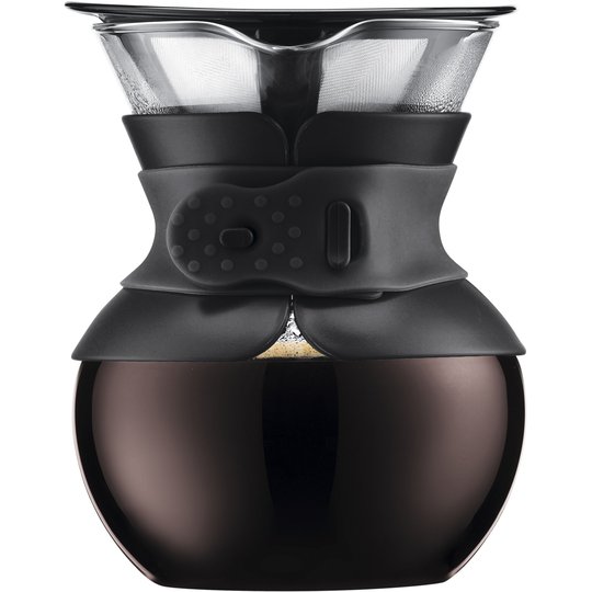 Bodum Pour Over Svart med Filter 0,5 l