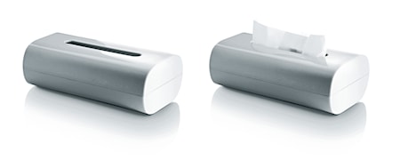 Birillo Box till Ansiktsservetter, Vit