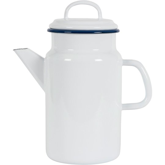Kockums Jernverk Tekanna 2 liter, vit