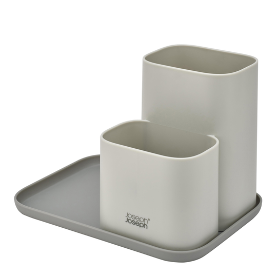 JOSEPH JOSEPH - Duo Bestickhållare 17 cm Grå