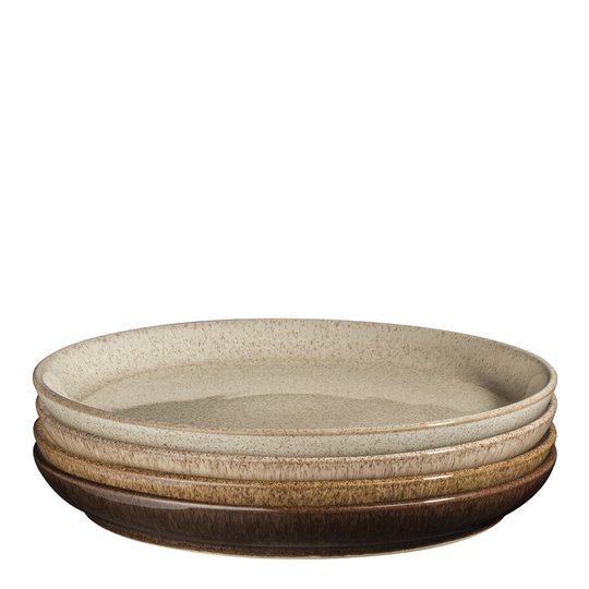 Denby - Studio Tallrik 21 cm 4-pack Brun