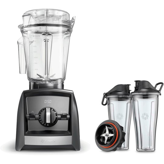 Vitamix Blender Ascent A2500i Slate + Två ToGo muggar 600 ml