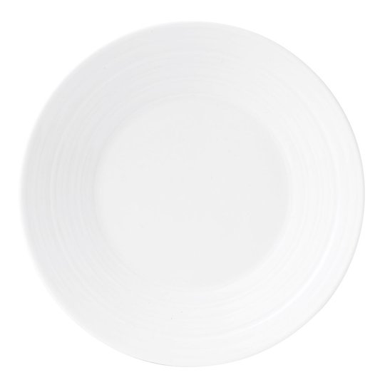 Wedgwood - Jasper Conran Strata White Tallrik flat 18 cm