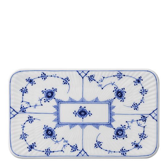 Royal Copenhagen - Blue Fluted Plain Serveringsbricka 15,5 cm