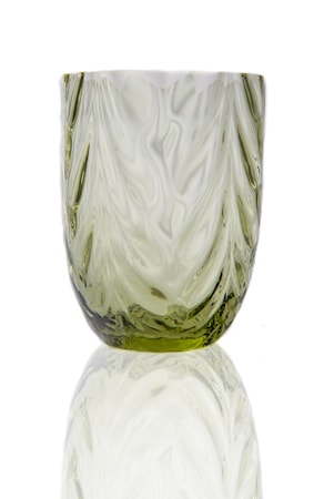 Wave Dricksglas Olivegreen