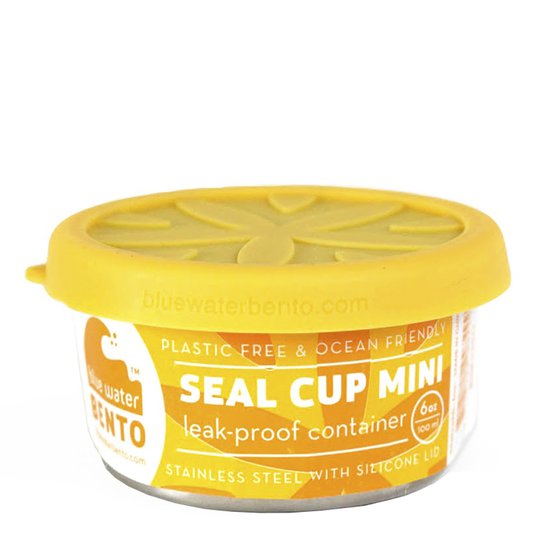 ECOlunchbox - Eco Seal Cup Burk liten 7 cm Gul
