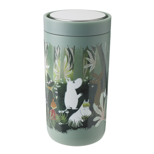 Stelton - Mumin To Go Click Mugg 20 cl Dusty Green