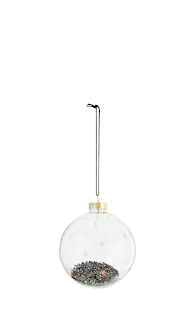 Glasboll Ø 8 cm Guld
