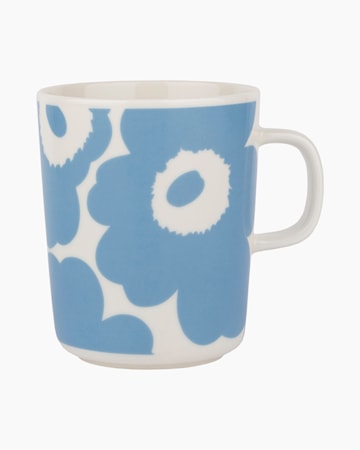 Oiva / Unikko Mugg 2,5Dl Vit/Ljusblå