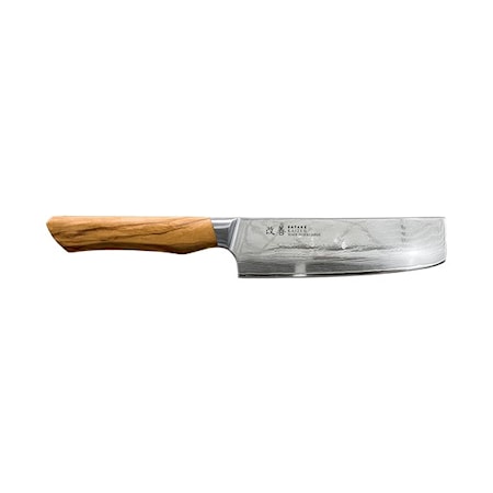 Kaizen Grönsakskniv Nakiri 16,5 cm Olivhandtag