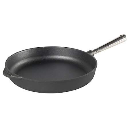 Stekpanna rak kant 28 cm med Stålhandtag