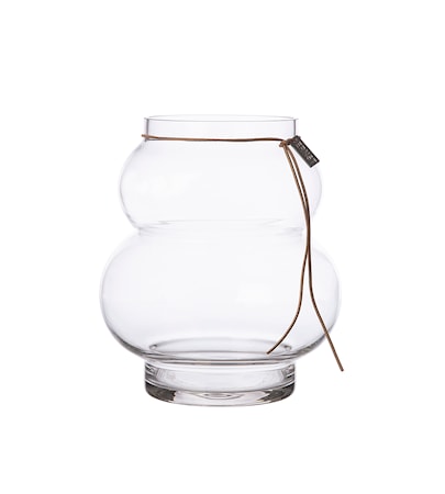 Glasvas Kurvig d12xh21,5 cm
