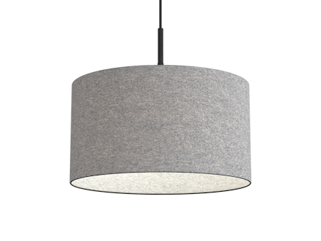 Soft Pendel Ø40 cm Grå ull