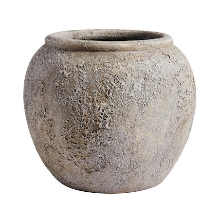 Luna Kruka Grå Terracotta 25x29cm