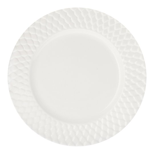 Table Top Stories - Harmony Tallrik flat 28 cm Vit