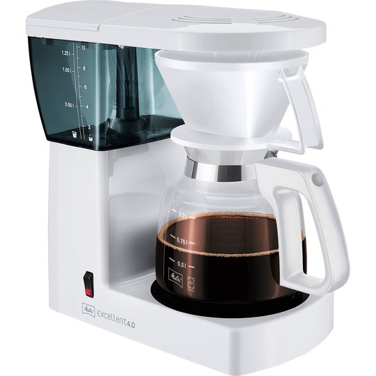 Melitta Excellent 4.0 Vit Kaffemaskin