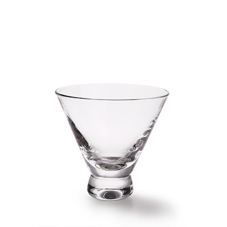 Stemless Martini Glas