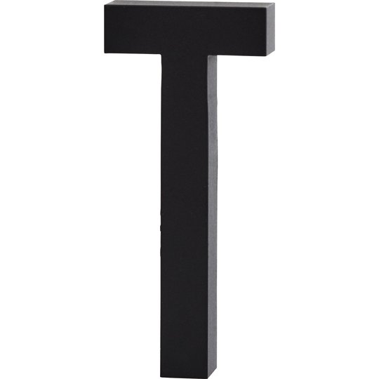 Design Letters Bokstav Grå i Aluminium 50 mm, T