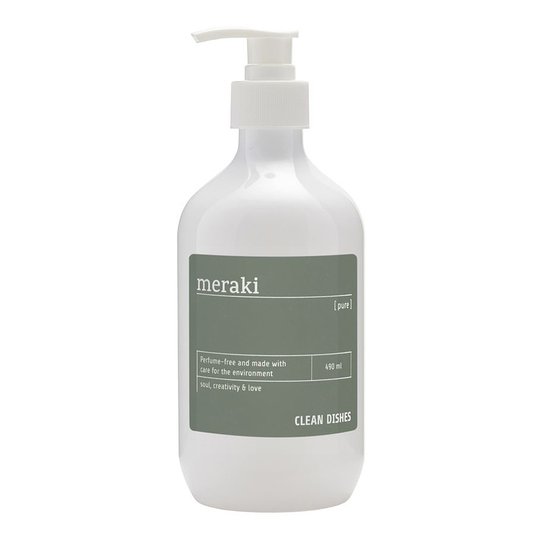 Meraki - Clean Dishes Diskmedel Pure 490 ml
