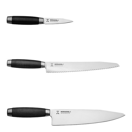 Morakniv - Classic 1891 Knivset 3 delar Svart