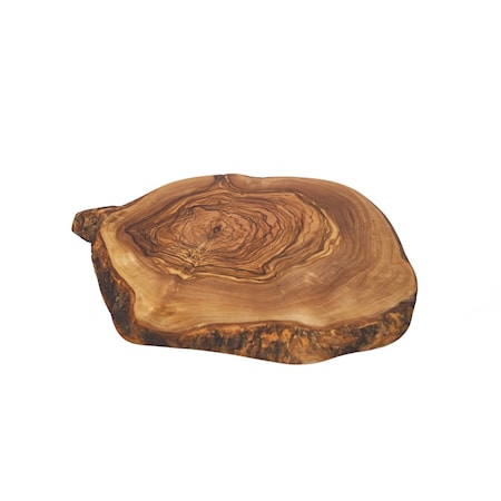Large Rustic Bricka Olivträ 20cm
