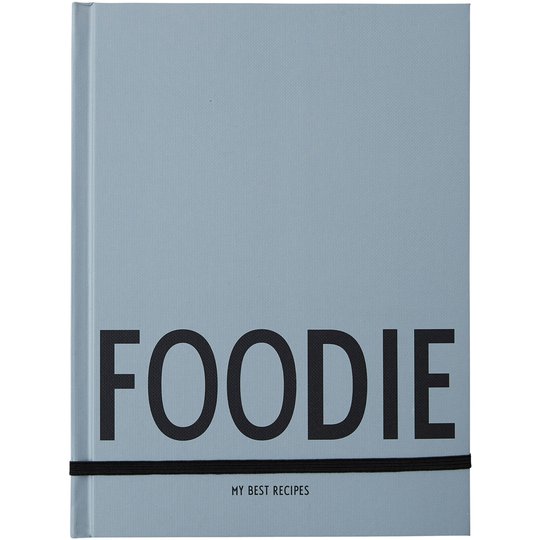 Design Letters Foodie Book, Grå