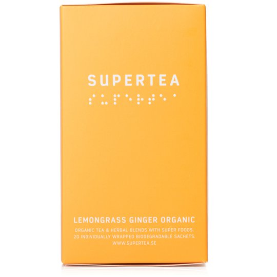 Teministeriet Supertea Lemongrass Ginger Organic te