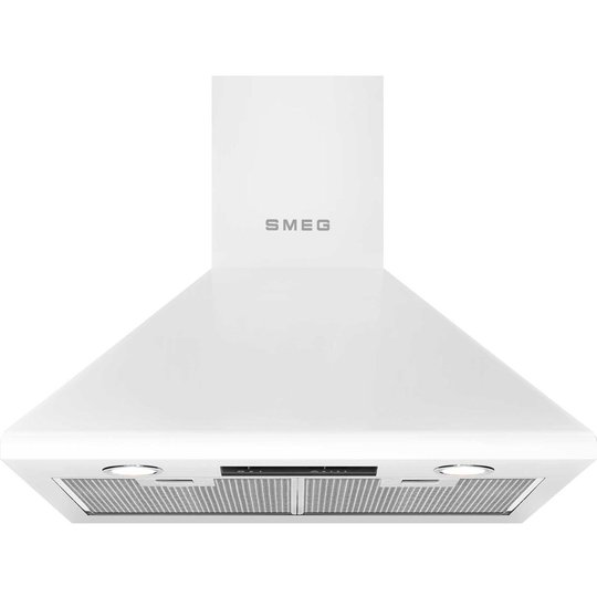 Smeg 60 cm Universal Väggmonterad Fläkt, Vit