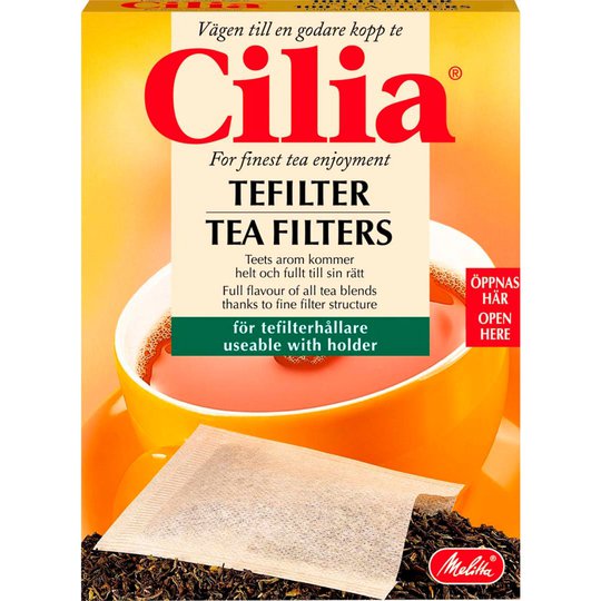 Melitta Cilia tefilter 100 stk.