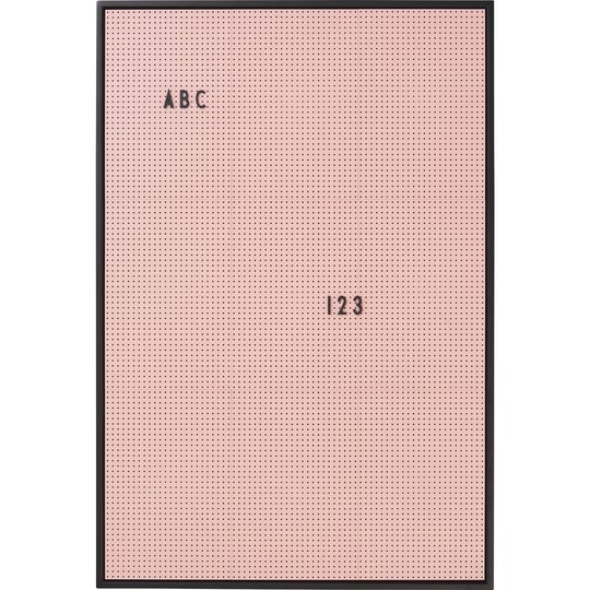 Design Letters Message Board A2, Rosa