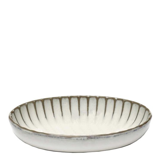 Serax - Serax Inku Serveringsskål oval 19 cm Vit