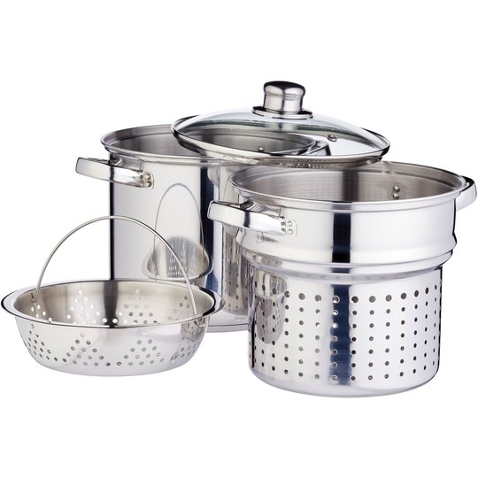 Kitchen Craft World of Flavours Pastagrytset, Röd