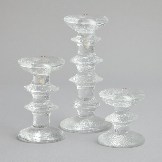 Iittala - SÅLD "Festivo" Ljusstakar 3 st