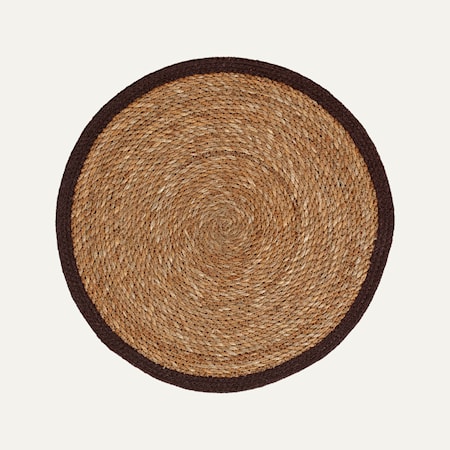 Emil Tablett Sjögräs ø40cm Brun