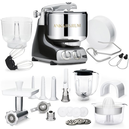 Ankarsrum AKM 6230 Köksmaskin + Deluxepaket, Black Diamond