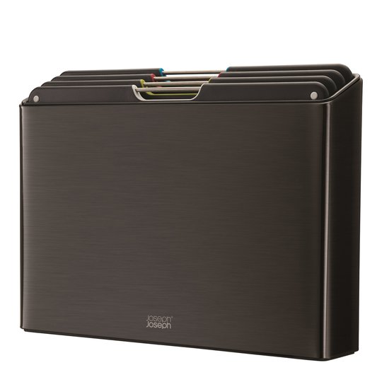 Joseph Joseph - Folio Skärbrädeset Steel 4-pack Guld Svart