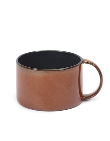 Terres de rêves Kaffekopp Rost/Mörkblå