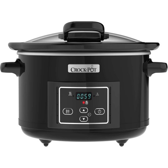 Crock-Pot 4,7L Timer Svart