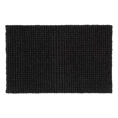 Dörrmatta PP Svart 90x60 cm