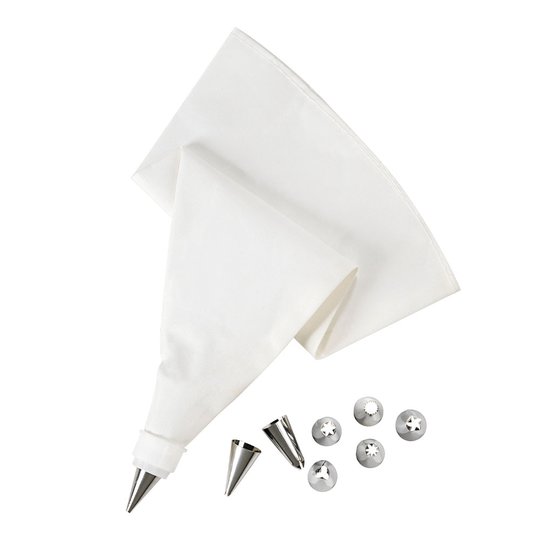 Patisse - Patisse Spritspåse-set 9 delar Vit/Rostfri