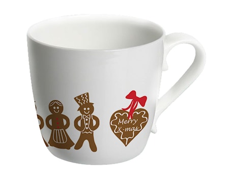 Pepparkaksmugg i benporslin 41 cl