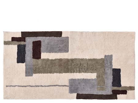 Laerk Matta 200x300cm Grå/Offwhite