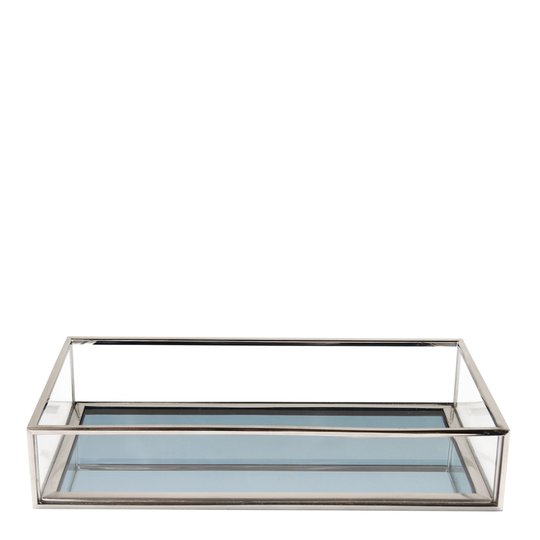 & klevering - Treasure Fat Spegel Rektangel 21,5x12,5 cm Aqua
