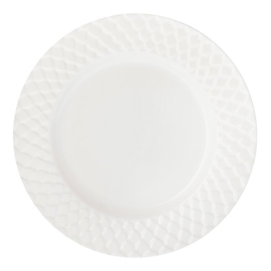 Table Top Stories - Harmony Tallrik flat 22 cm Vit