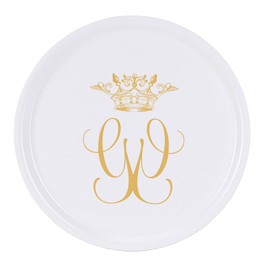 Gynning Design - Bricka Royal 31 cm Vit