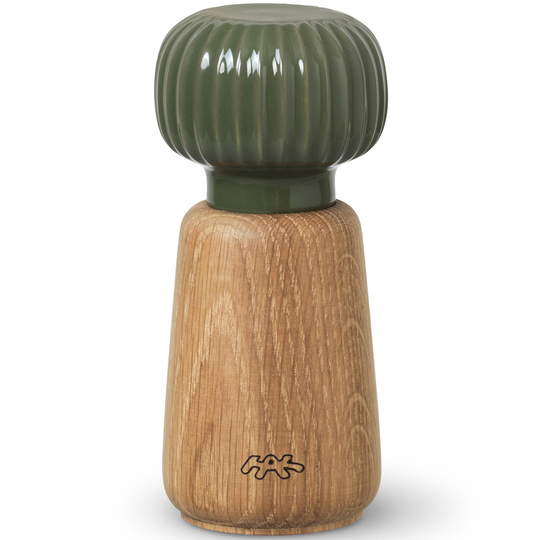 Kähler Hammershøi salt-/pepparkvarn 14,5 cm, mörkgrön